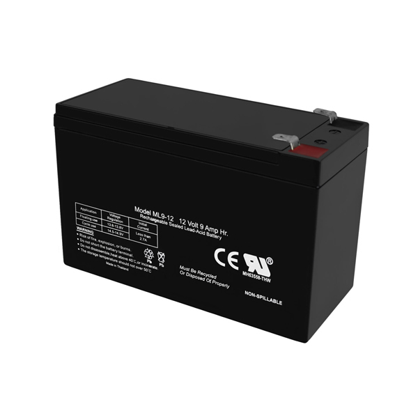 12V 9Ah SLA Replacement Battery for Elk 1280 1290