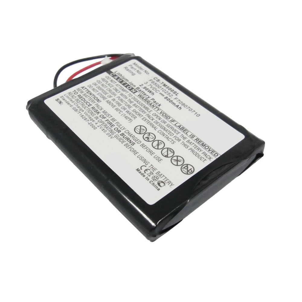 (image for) 3.7V 800mAh Replacement Battery for TomTom CS-TM500SL CSTM500SL F650010252 F709070710