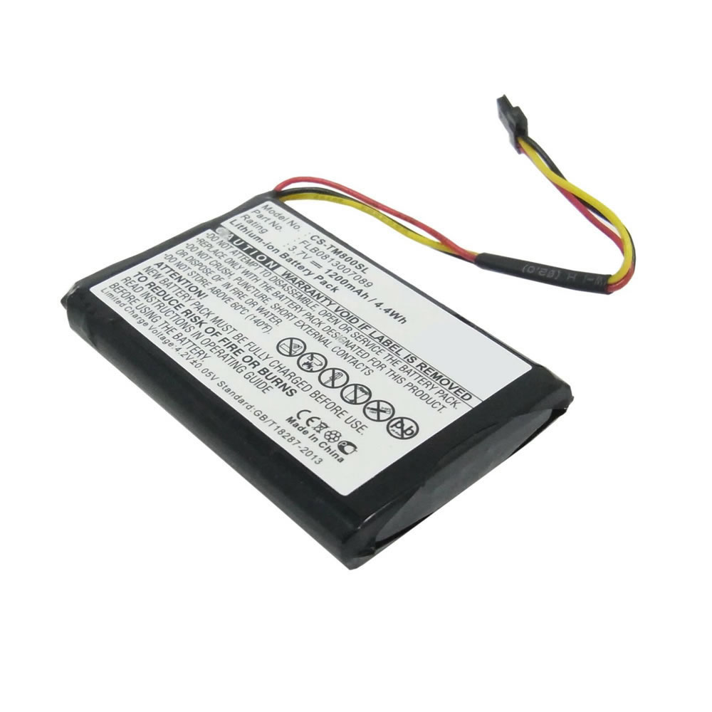 (image for) 3.7V 1200mAh Replacement Battery for TomTom CS-TM800SL CSTM800SL XL 30