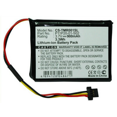 3.7V 900mAh Replacement Battery for TomTom CS-TMR001SL Route XL One XXL 540S XXL540
