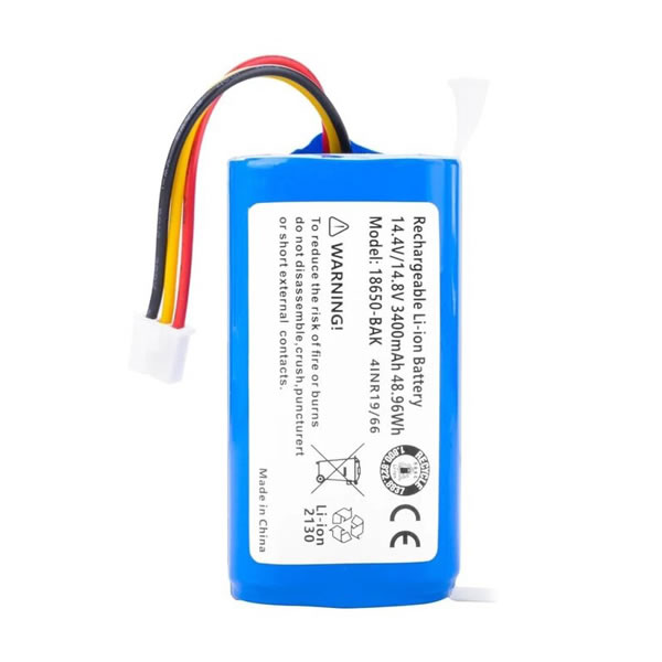 (image for) 14.4V 3400mAh Replacement Battery for CECOTEC ICR18650-14 Conga 2299 Conga 2299 Ultra Home VITAL Robot Vacuum Cleaner