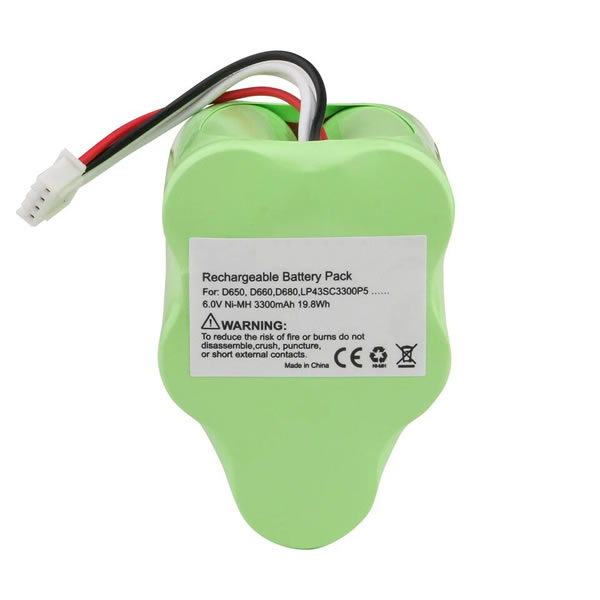 (image for) 6V Replacement Battery for Ecovacs Deebot D680 D710 Deebot D650 D660 LP43SC3300P5 19.8Wh