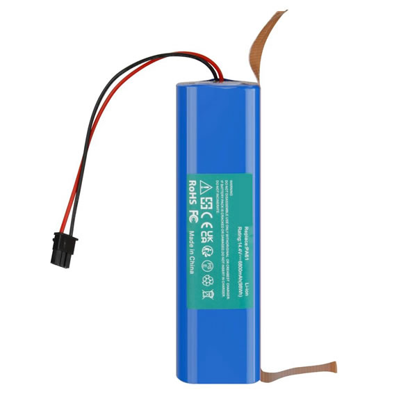 (image for) 14.4V PA61 RoboVac Battery for Eufy RoboVac X8 T226X Hybrid X8 Pro SES Hybrid White Robot Vacuum Cleaner 6800mAh Replacement