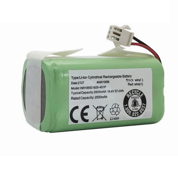 (image for) 14.4V Battery Replacement For Robotic SmartClean Robovac 2000 7687 Ionvac Optimax UltraClean UV 2600mAh