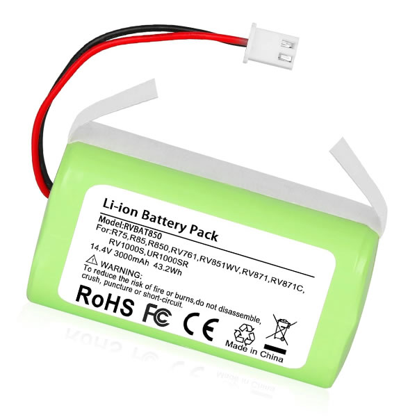 (image for) RVBAT850 14.4V 3000mAh Replacement Battery for Shark Robot Vacuum RV2000WD RV2001WD RV2001DRUS RV2001WRUS UR1100SRUS