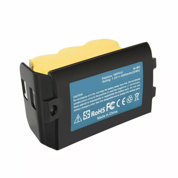 (image for) XBP610 EU-36000 7.2V 3000mAh Replacement Battery for Euro-Pro Shark Vacuum UV610 UV610C UV610DT UV610TC UV610US UV614 UV614H