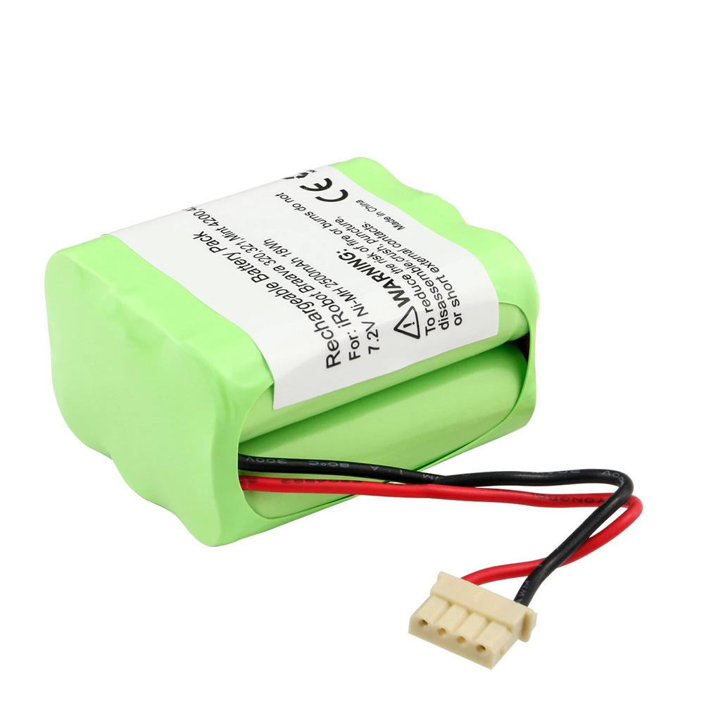 (image for) 7.2V 2200mAh Replacement Vacuum Battery for iRobot Braava 320 321 Mint 4200 4205 Dirt Devil EVO M678