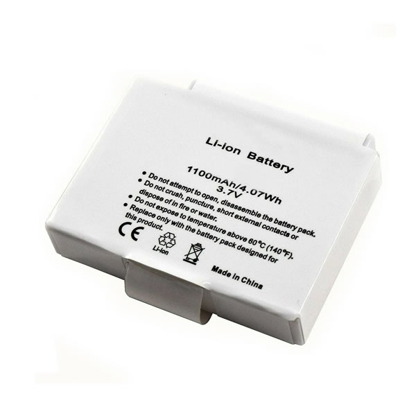 (image for) Replacement Battery for Cisco U32120B U32120W Ultra-HD Camcorder