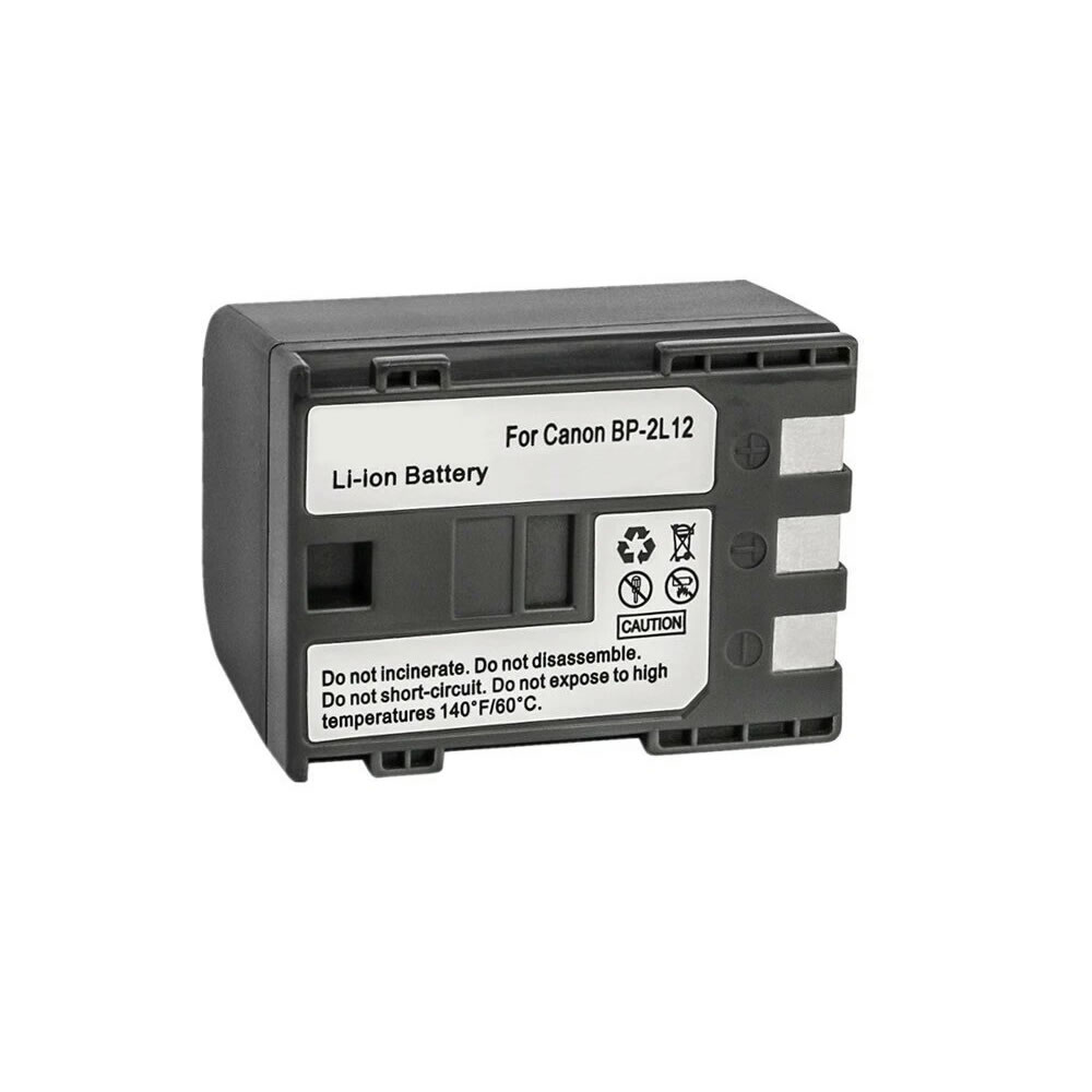 (image for) 7.4V 2000mAh Replacement Battery for Canon BP-2L12 BP-2L13 MD100 MV5 MVX200 ZR900