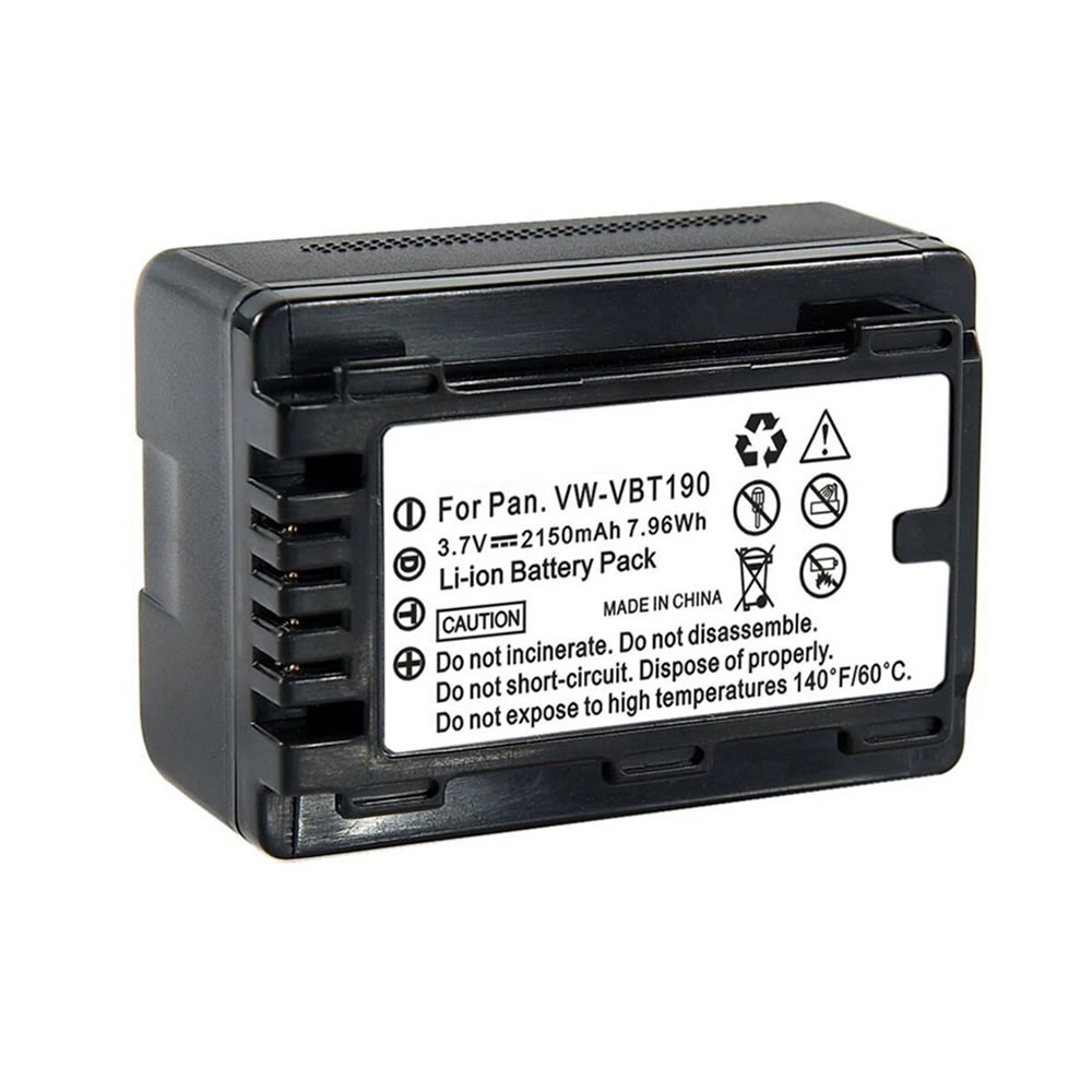 (image for) 3.70V 2150mAh Replacement Battery for Panasonic VW-VBT190 HC-V710 HC-V110 HC-V130 VWVBT190