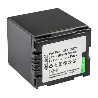 2900mAh Replacement Camcorder Battery for Panasonic CGA-DU12 CGA-DU12A/1B CGA-DU14