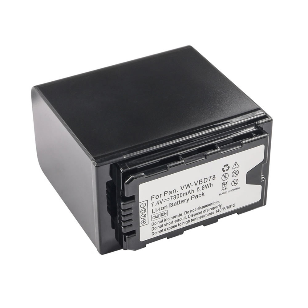 (image for) 7.4V 7800mAh Replacement Battery for Panasonic VW-VBD98 VW-VBD58 VW-VBD78