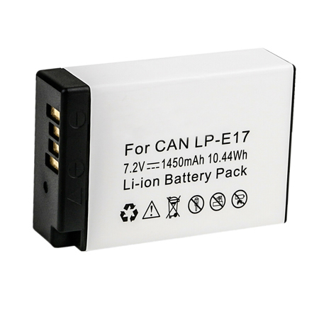 7.2V 1450mAh Replacement Battery for Canon LP-E17 LPE17 Rebel SL2 T6i T6s T7i EOS M3 M5
