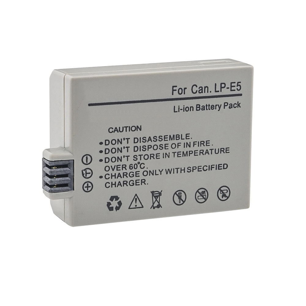 (image for) 1600mAh Replacement Battery for Canon LP-E5 LP E5 EOS 1000D 450D 500D
