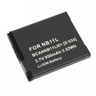 950mAh Replacement Battery for Canon PowerShot A3500 IS A500 A2300 A2400 IS A2600