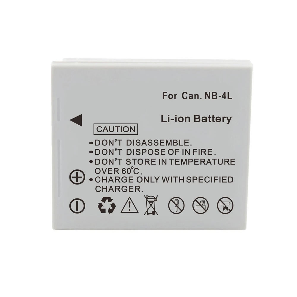 (image for) 3.70V Replacement Battery for Canon NB-4L NB-4LH Digital IXUS 115 HS 130 IS 220 HS