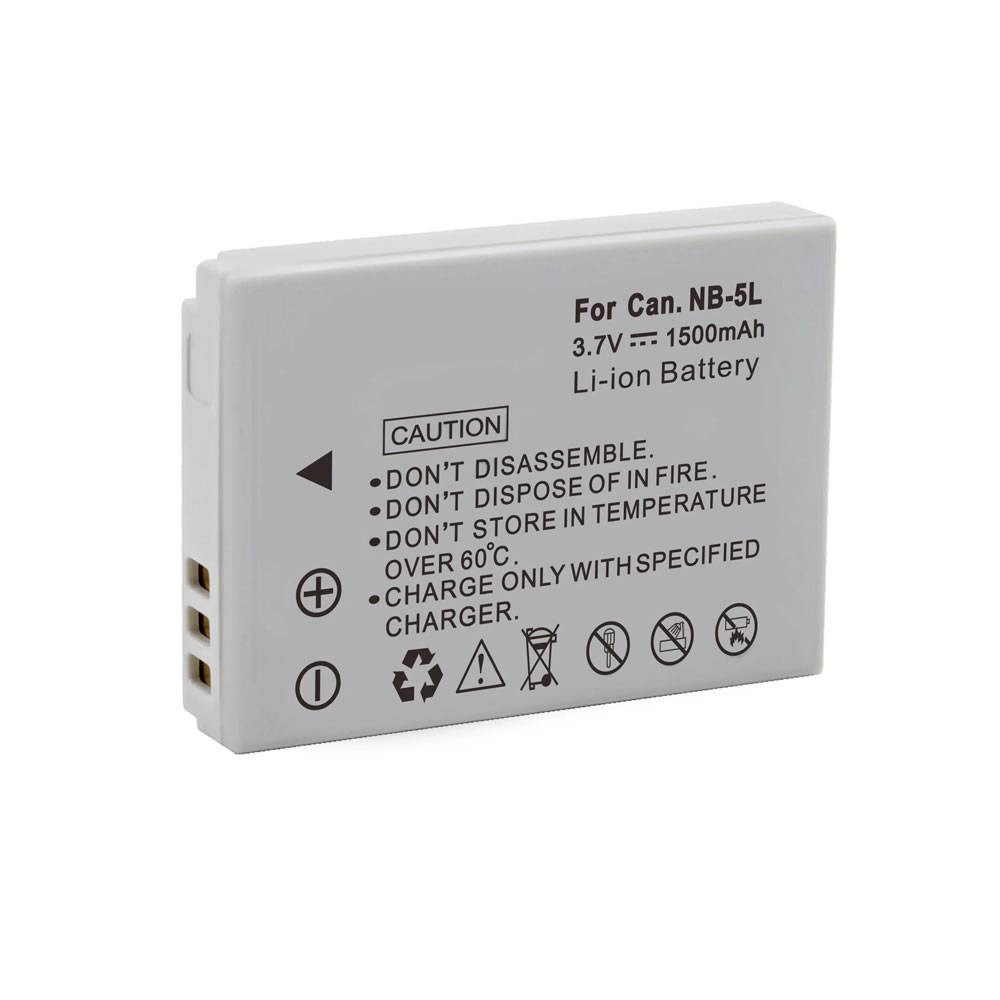 (image for) 3.70V Replacement Battery for Canon NB-5L NB5L PowerShot S100 SD850 SD970 IS SX230 HS