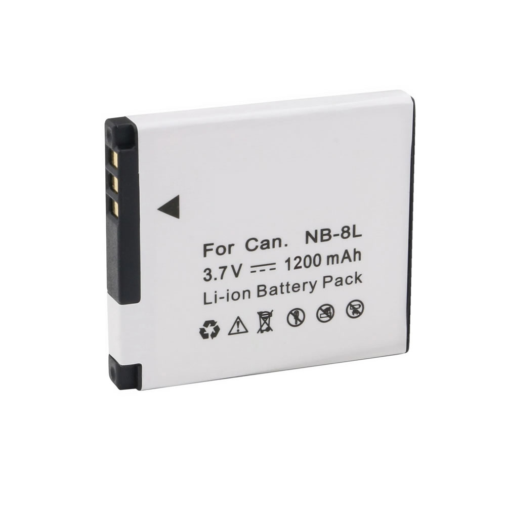 (image for) 1200mAh Replacement Battery for Canon NB-8L NB 8L PowerShot A2200 A3000 A3100 IS