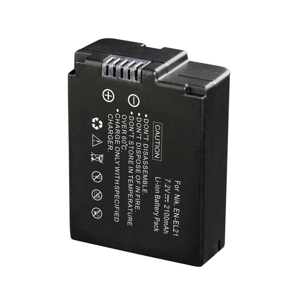 (image for) 7.2V 2100mAh Replacement Camera Battery for Nikon EN-EL21 ENEL21 1 V2
