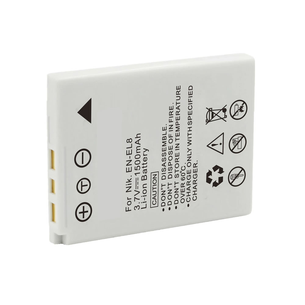 (image for) 3.7V 1500mAh Replacement Battery for Nikon Coolpix S6 S7 S7c S8 S9 S50 S50c