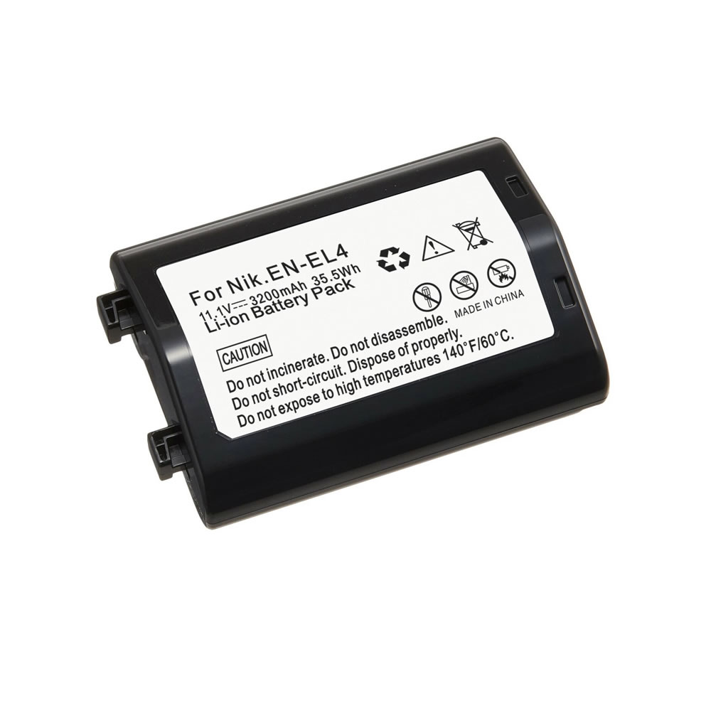 (image for) 11.1V 3200mAh Replacement Battery for Nikon EN-EL4 EN-EL4a Camera D2Z D2H D2Hs