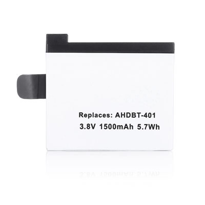 Replacement Li-ion Battery for GoPro AHDBT401 AHDBT-401 3.8V 1500mAh