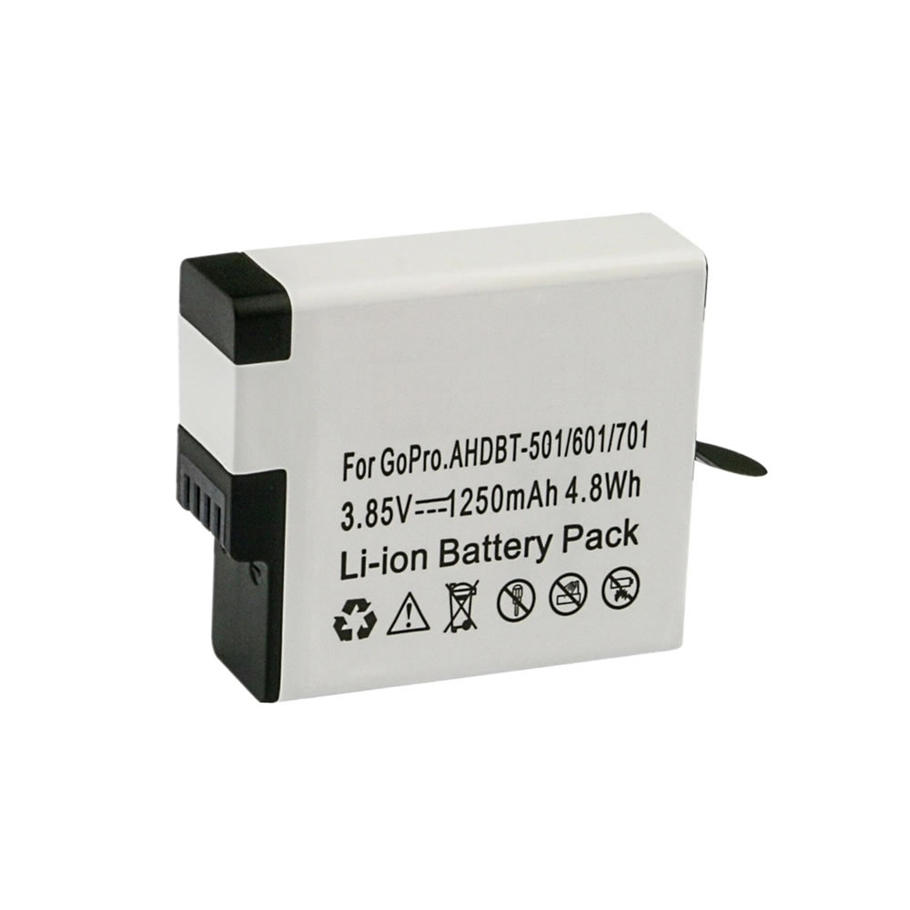 (image for) Replacement Li-ion Battery for GoPro Hero 5 Hero 6 Hero 7 Action Camera 3.85V 1250mAh