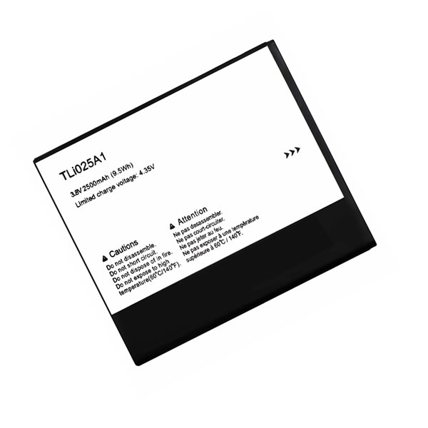 (image for) 3.8V Replacement Battery Tli025A1 for Alcatel Pop4 5051X 5051D 2500mAh