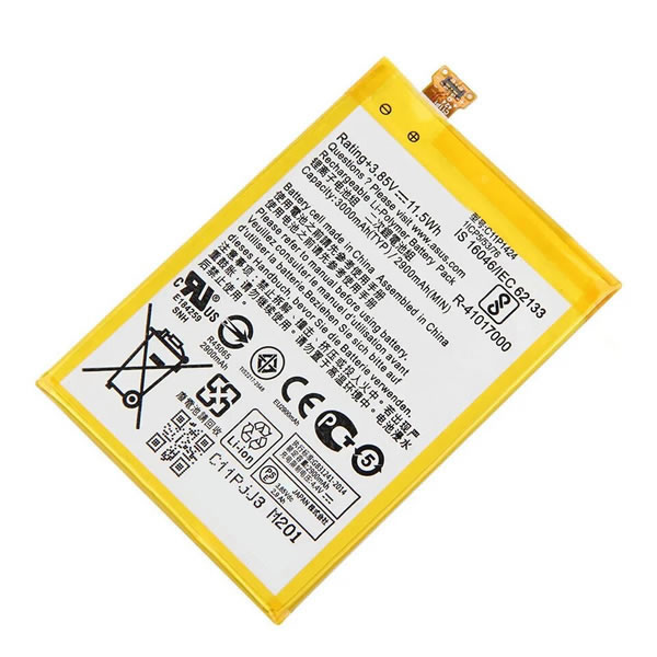 (image for) 3.85V Replacement Battery C11P1424 for ASUS ZenFone 2 ZE550ML Z008D ZE551ML Z00AD 3000mAh