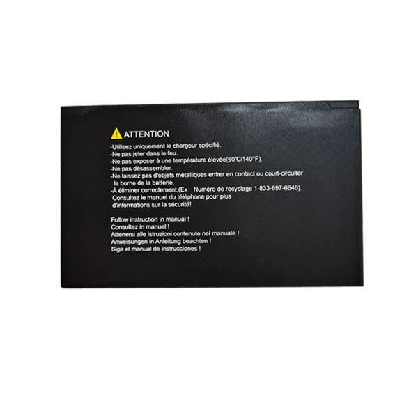 (image for) 3.87V Replacement for Sonim BAT-08000-01S Cell phone Li-ion Polymer Rechargeable Battery 8000mAh