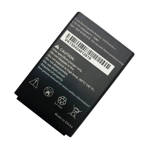 (image for) 3.85V Replacement Battery for Sonim XP5s XP5800 XP5 XP5700 BAT-03180-01S 3180mAh