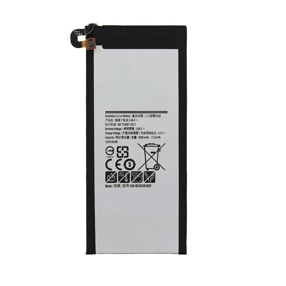 (image for) 3.85V 3000mAh Replacement Battery for Samsung EB-BG928ABE EB-BG928ABA Galaxy S6 Edge Plus G928