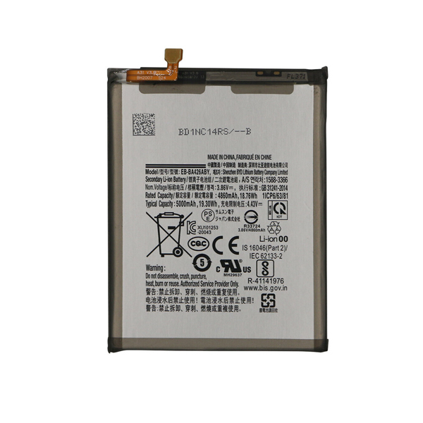 3.86V 5000mAh Replacement Battery for EB-BA426ABY Samsung Galaxy A32 A42 A72 - Click Image to Close