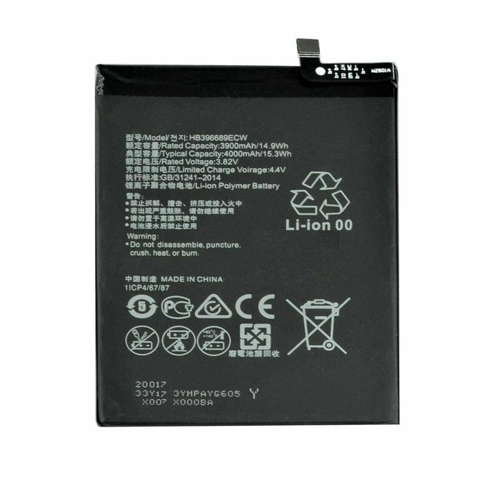 3.82V 4000mAh Replacement Battery for Huawei Mate9 pro MHA-AL00 Mate 9 HB396689ECW