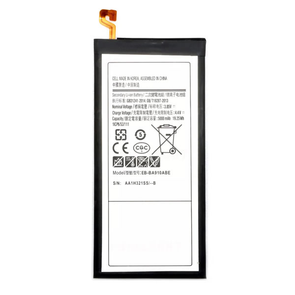 (image for) 3.85V 5000mAh EB-BA910ABE Replacement Battery for Samsung Galaxy A9 Pro SM-A910 SM-A910F Smartphone