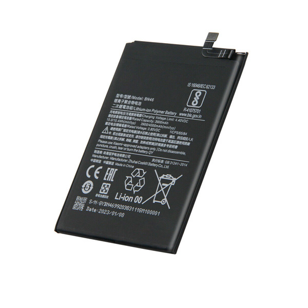 Replacement Battery for Xiaomi Redmi Note 8 Note 8T Redmi 7 BN46 3.85V 4000mAh - Click Image to Close