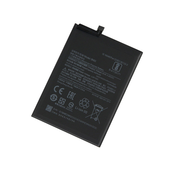 Replacement Battery for Xiaomi Redmi Note 9 Pro Note 10 Pro BN53 3.87V 5020mAh - Click Image to Close