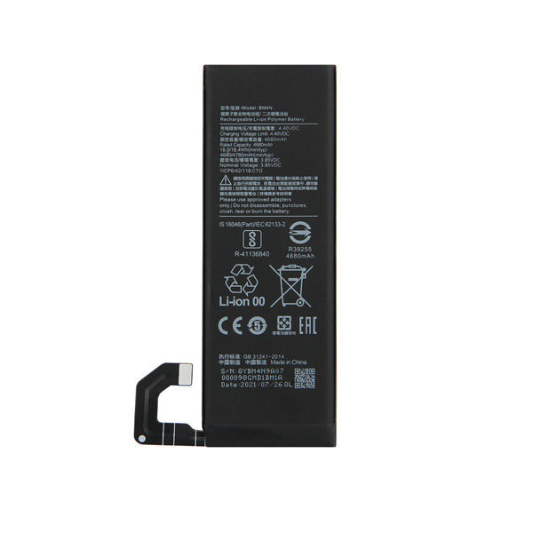 Replacement Battery for Xiaomi Mi 10 Pro 5G BM4M 3.87V 4500mAh - Click Image to Close