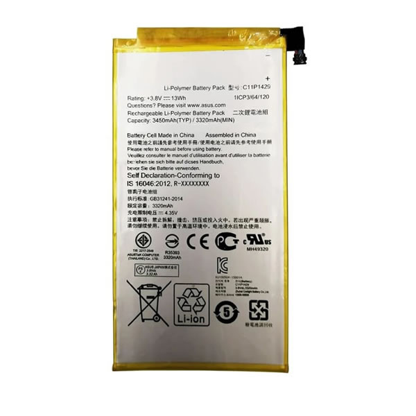 (image for) 3.8V Replacement C11P1429 Battery for ASUS ZenPad C 7.0 Z170C P01Z 3320mAh