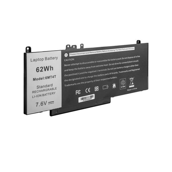 (image for) Replacement Battery for Dell Latitude E5470 E5570 Notebook 07V69Y 6MT4T 7V69Y TXF9M 79VRK 62Wh