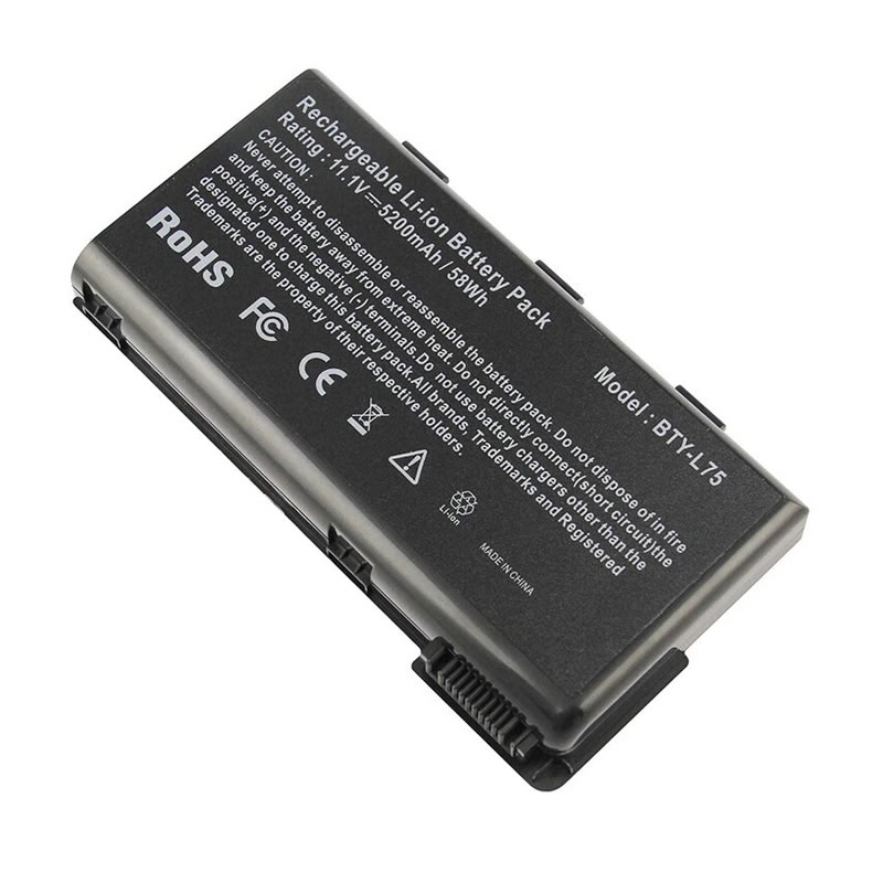 (image for) 11.1V Replacement Battery for MSI BTY-L74 BTY-L75 CX610 CX620 CX630 A7005 CX700 GE700 ex610 CX623 CX705 cx500 957-173xxp-101 957-173xxp-102