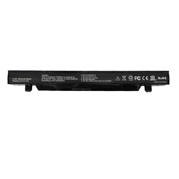 Replacement Laptop Battery for ASUS A41N1424 0B110-00350000 0B110-00350300 14.8V 38Wh - Click Image to Close