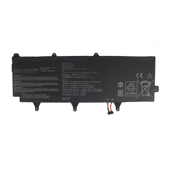 Replacement Laptop Battery for ASUS C41N1802 0B200-03140100 15.4V 76Wh