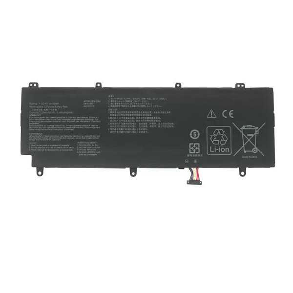 Replacement Laptop Battery for ASUS ROG Zephyrus S GX531 GX531GM GX531GS GX531GX Series 15.4V 50Wh - Click Image to Close