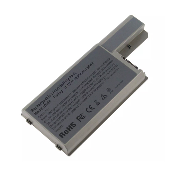 11.1V 5200mAh Replacement Laptop Battery for Dell Latitude D531 D531N D820 D830