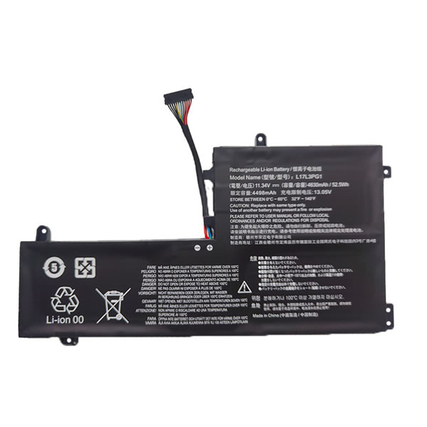 (image for) 11.34V Replacement Battery for Lenovo L17L3PG1 L17M3PG1 L17C3pg1 L17M3pg2 L17C3pg2 L17m3pg3 Legion Y530-15ICH y7000 1050