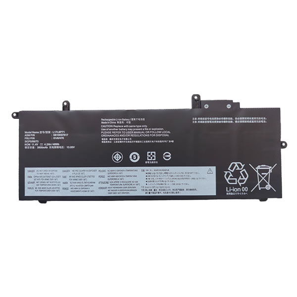 (image for) 11.4V Replacement Battery for Lenovo L17C6P71 L17L6P71 L17M6P71 L17M6P72 L17S6P71 01AV470 01AV471 01AV472 SB10T83165 ThinkPad A285 X280 48Wh