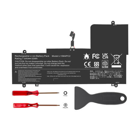 7.64V 53Wh Replacement Battery for Lenovo Yoga 710-14IKB 710-15ISK 710-15IKB 710-14ISK Series