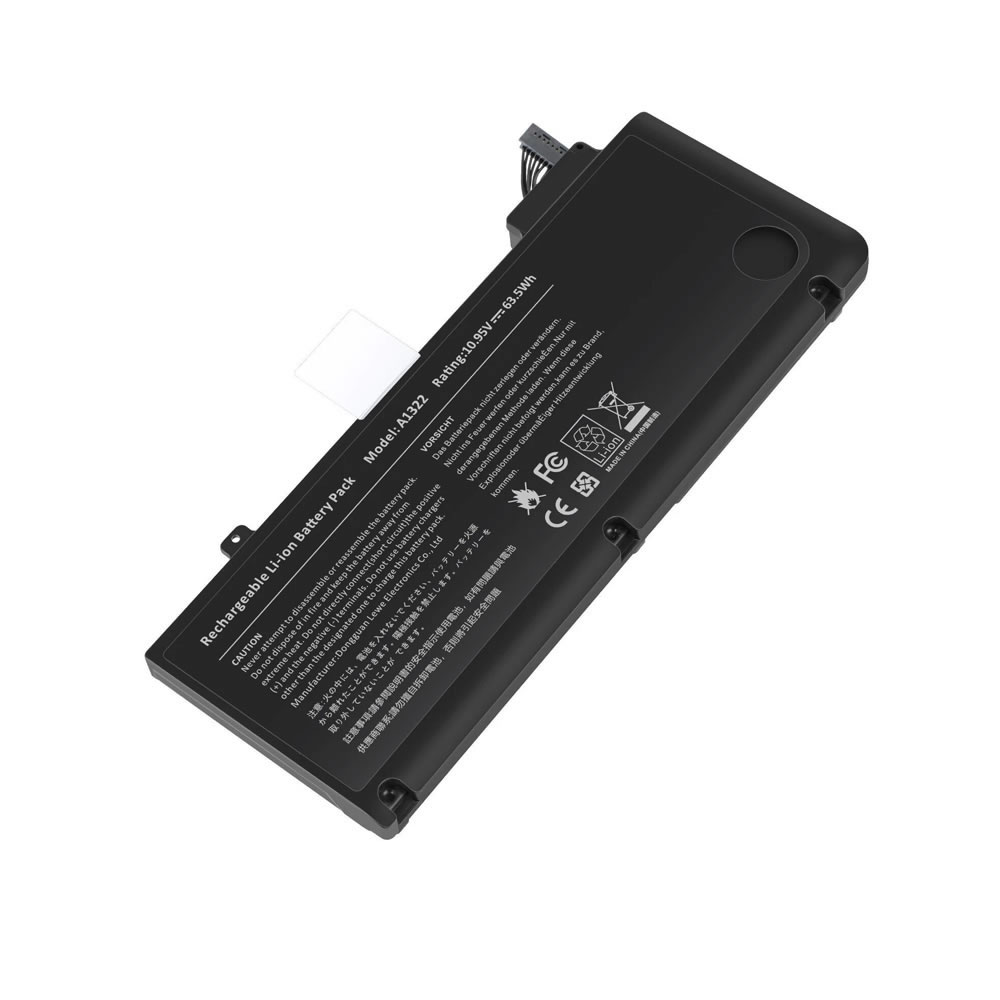 (image for) 5800mAh Replacement Laptop Battery for Apple 020-6765-A A1322 MacBook Pro 13 MB990*/A