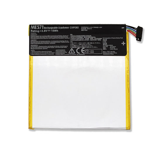 3.8V 15Wh Replacement C11P1303 Battery for ASUS Google Nexus 7 2013 2nd Gen ME571, ME571K, ME571KL